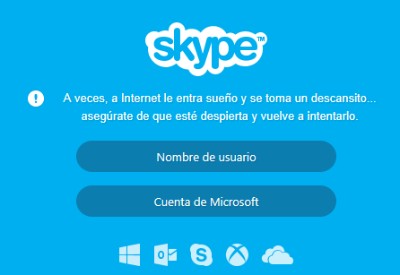 error skype